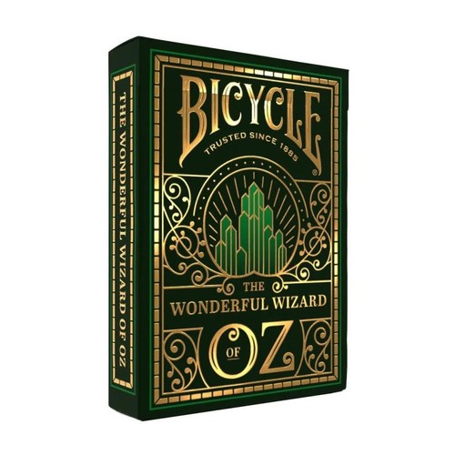 Bicycle wizard oz playing - of,