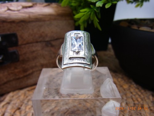 925 silber ring antik weißer - 925,