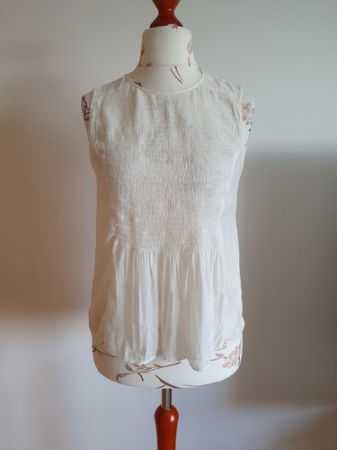 Damen blusentop beige 36 - blusentop, in