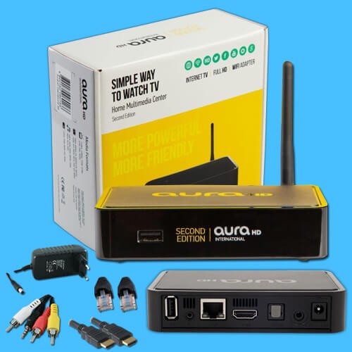 Receiver aura hd8 second - receiver,