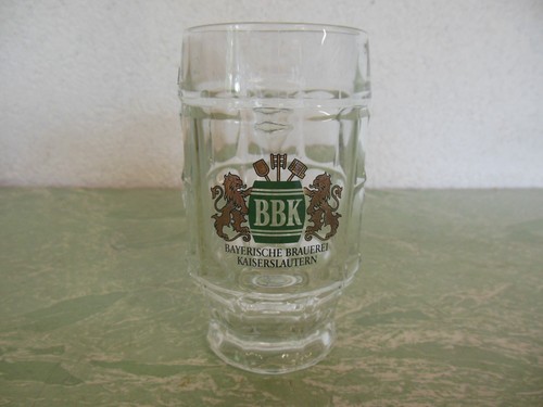 Glas bierkrüge bierseidel - 6,