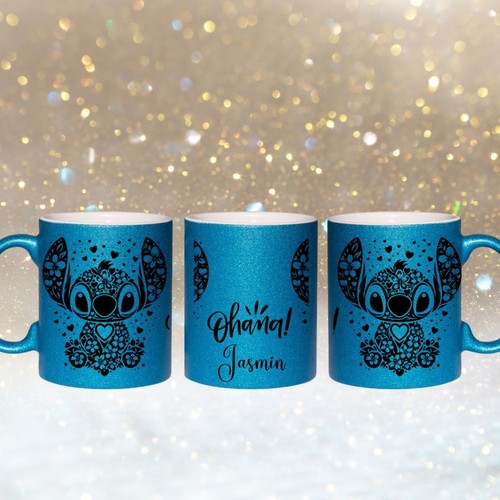 Tasse glitzer effekt - tasse,