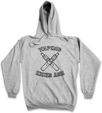 Vaping kicks ash hoodie - kicks,