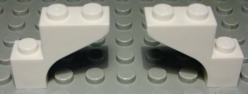 Lego stein rundbogen 1x3x2 - rundbogen,