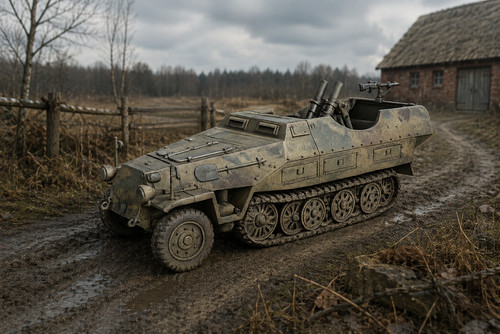 Kfz 251 ausf d mit - 251,