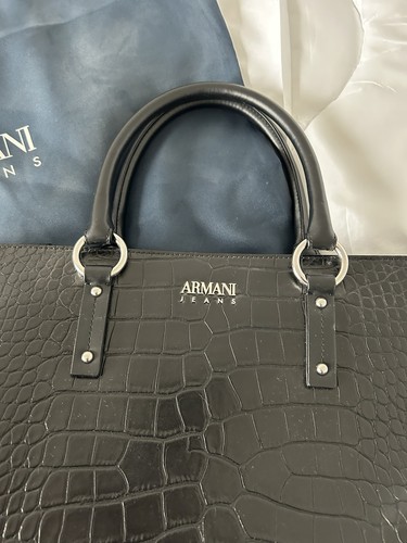 Schwarze leder handtasche - schwarze, leder-handtasche