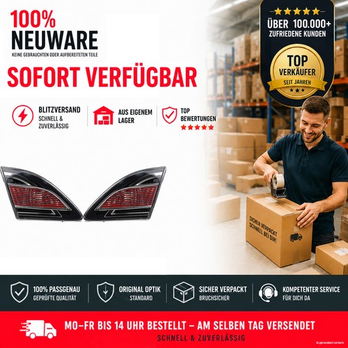 Heckleuchte innen set links - set,