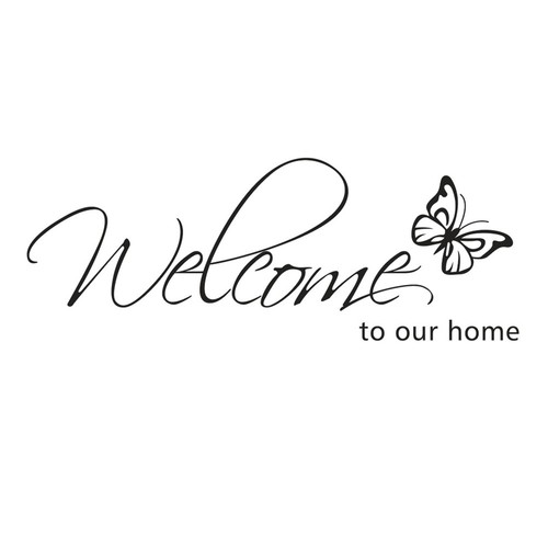 Wandtattoo aufkleber home - wandtattoo,