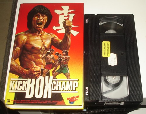 Kickbox champ vhs hartbox - vhs,