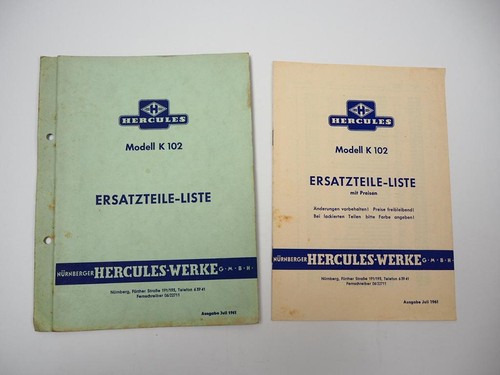 Hercules k102 motorrad - hercules,