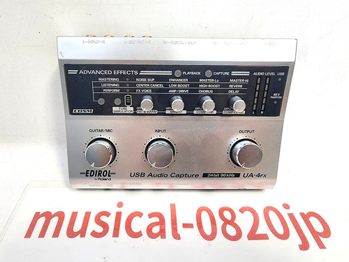 Roland edirol 4fx usb - usb, audio