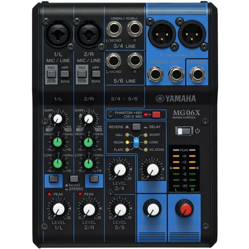 Yamaha mg06x kanal studio - yamaha,