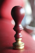 Siegel stempel initialen m - -,