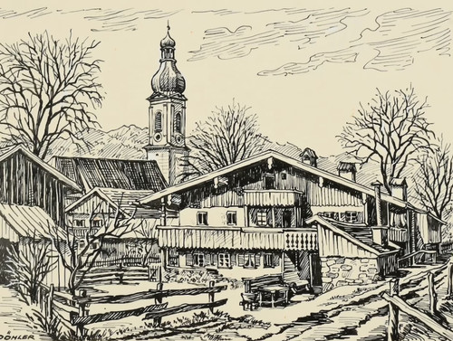 Altes bauernhaus - bauernhaus, |