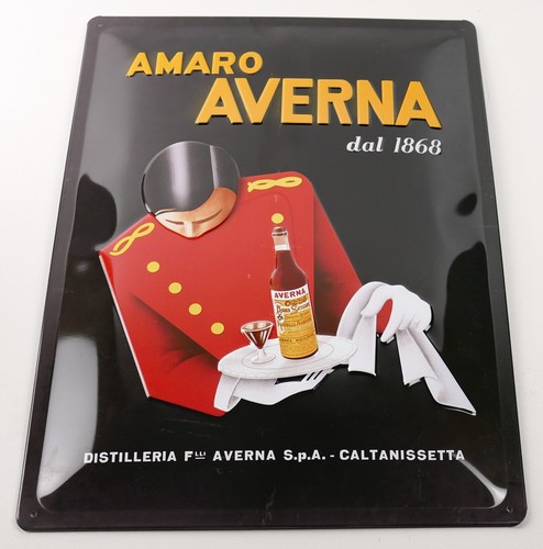 Averna blechschild metal - blechschild,