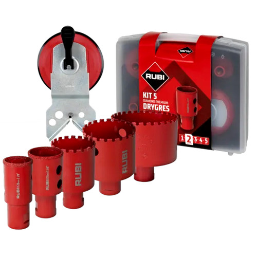Rubi diamantbohrer set drygres - rubi, diamantbohrer-set