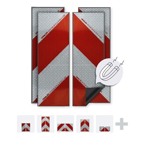 Magnetische kfz warnmarkierung - magnetische,