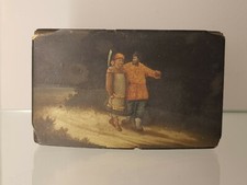 Antike russische Lackdose