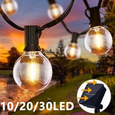 LED Solar Lichterkette außen