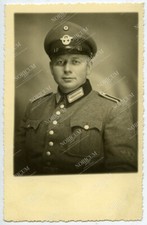 Foto Portrait Ordnungspolizei feister Polizist Uniform Heimatkrieger Znojmo (S31