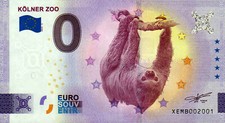 Null Euro Schein - 0 Euro Schein - Kölner Zoo 2023-5