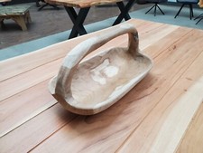 Schale obstschale teak mit - schale,