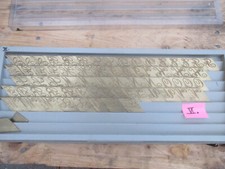 TOP! DECKEL G1 usw. Graviermaschine Schablonen Buchstabensatz VI  Fräsmaschine