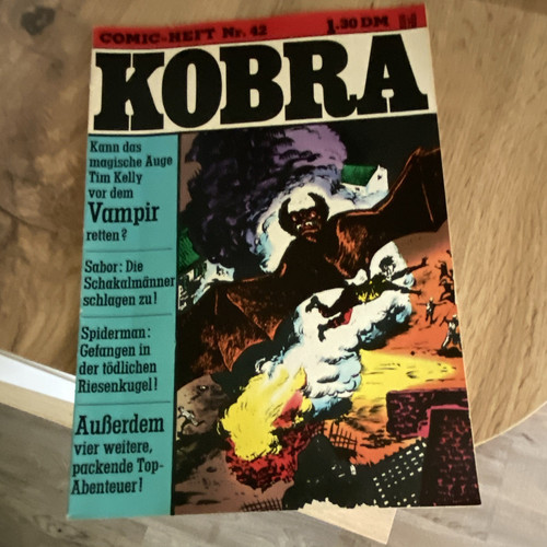 Kobra comic heft 42 - comic-heft, nr.