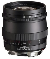 Voigtländer ultron 75mm - voigtländer, 1.9/75mm
