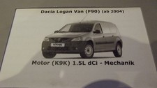 Reparatur Handbuch DACIA Logan MCV 1,5 TD 307 Seiten Gebraucht  TEC Verlag
