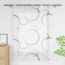 Transparent Raffrollo mit