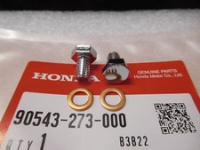 Honda CB 500 Four K0 K1 K2  Schrauben mit Dichtungsscheiben für Tauchrohre