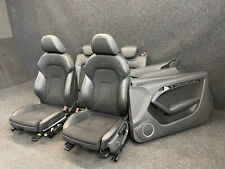 S-Line Teil-Lederausstattung Audi A5 S5 8T Coupe Sitz Ausstattung schwarz SOUL