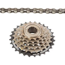 Zahnkranz 6 fach Shimano Schraubkranz 6er Kassette Freilaufkranz inkl. Kette