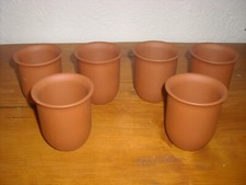 6 Stk Tonbecher 0,2 l Becher