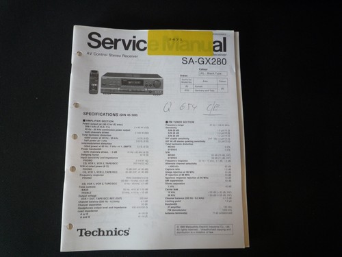 Original service manual - original,