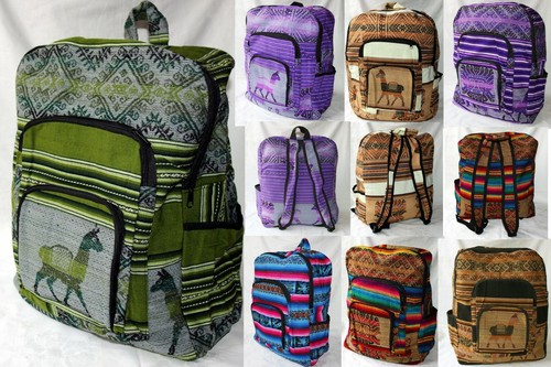 Peru rucksack bunt gewebt - rucksack,