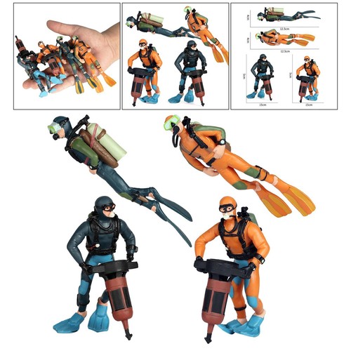 Miniatur taucherfigur modell - miniatur,