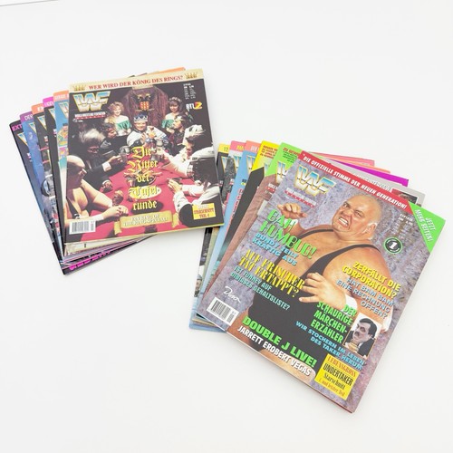 Wwf wrestling magazin sammlung - wrestling,