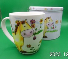 Porzellan Becher  Sammelbecher