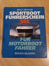 Sportboot Führerschein SEE für Motorboot Fahrer + Kartenmaterial siehe Bilder 