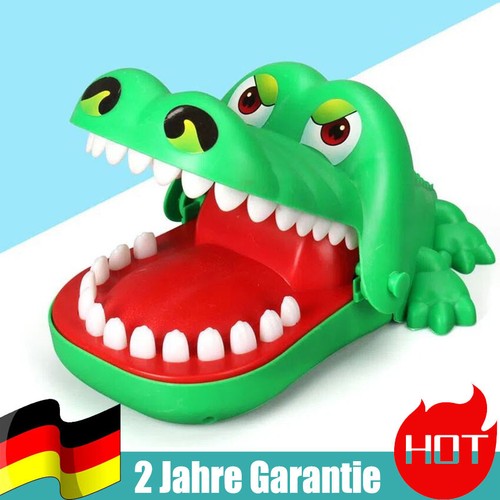 Krokodil spiel zähne - krokodil,