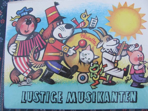 Lustige musikanten pop - up, buch