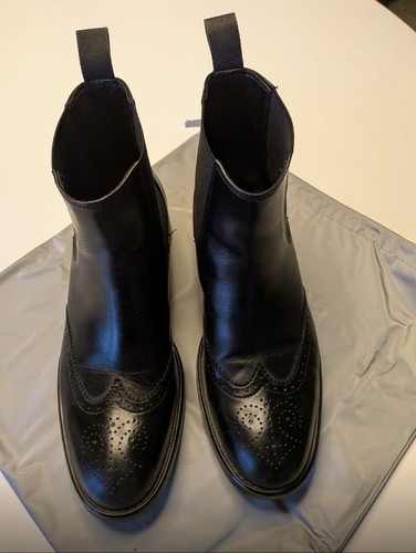Stiefeletten leder schwarz - leder,