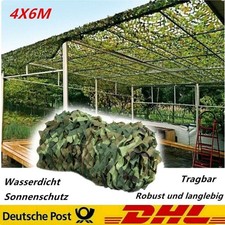 4x 6m Tarnnetz Wasserdicht