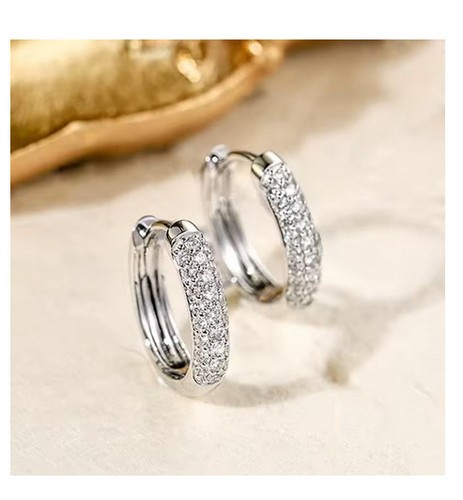 Parr 925 silber - silber, creolen