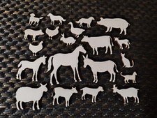 Holztiere Bauernhof basteln