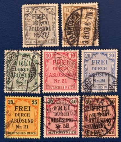 Deutsches reich dienstmarken - deutsches,