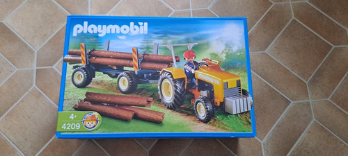 Playmobil 4209 traktor mit - playmobil,