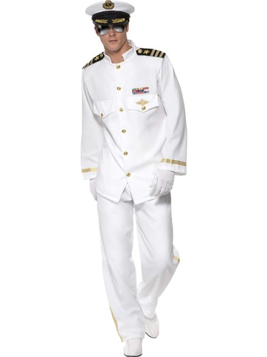 Captain deluxe kostüm - deluxe,